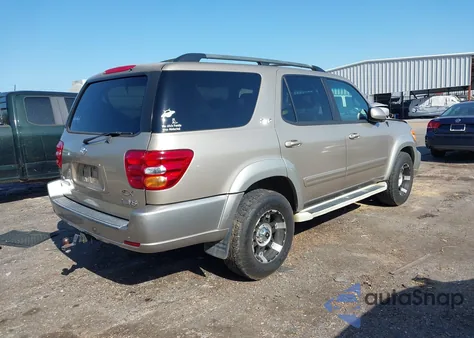 2004 Toyota Sequoia Sr5 V8 z USA, uszkodzony, nr VIN 5TDZT34A94S213809